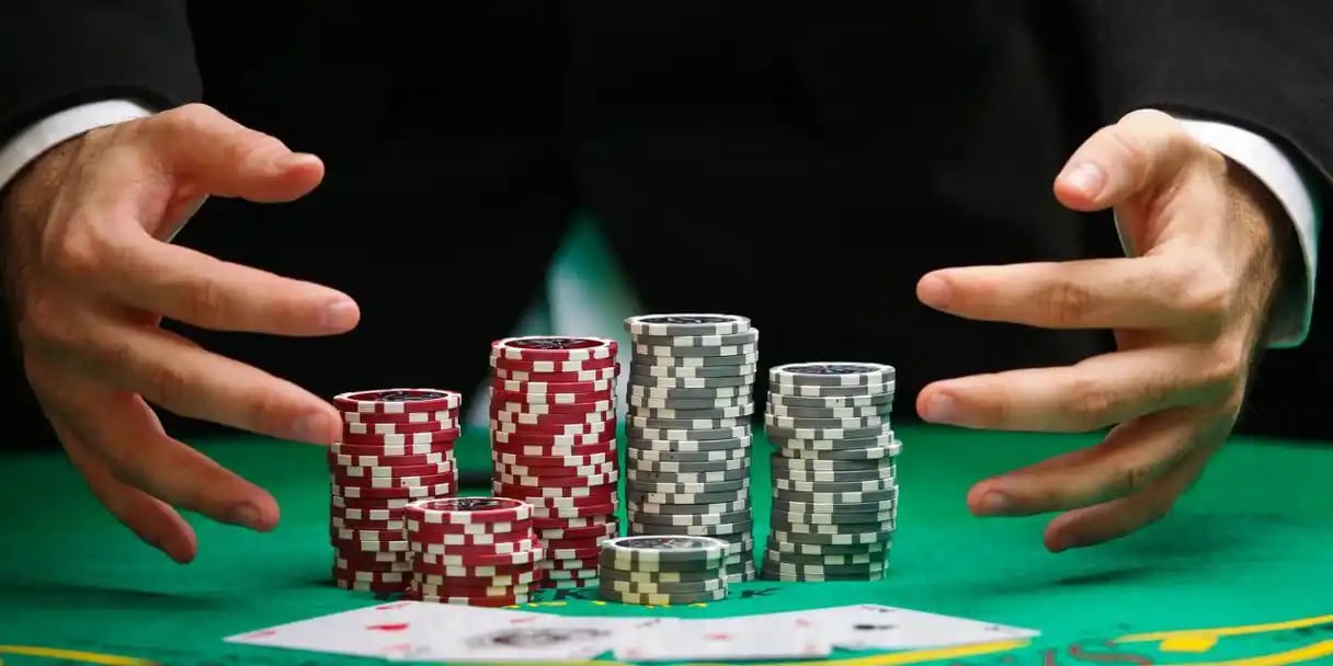 Antarmuka permainan slot Microgaming dengan kontrol taruhan dan hasil putaran